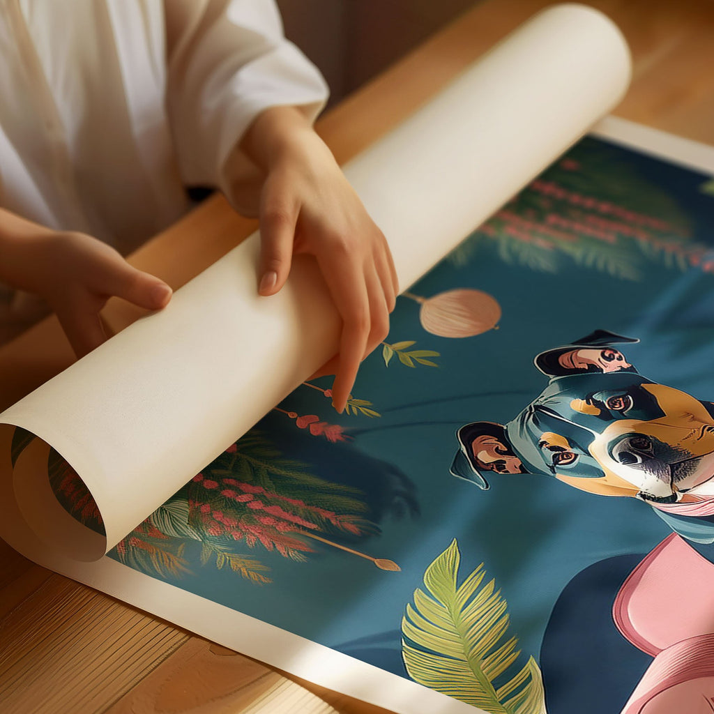 Staffordshire Bull Terrier  Just Lounging Around 3 image 3