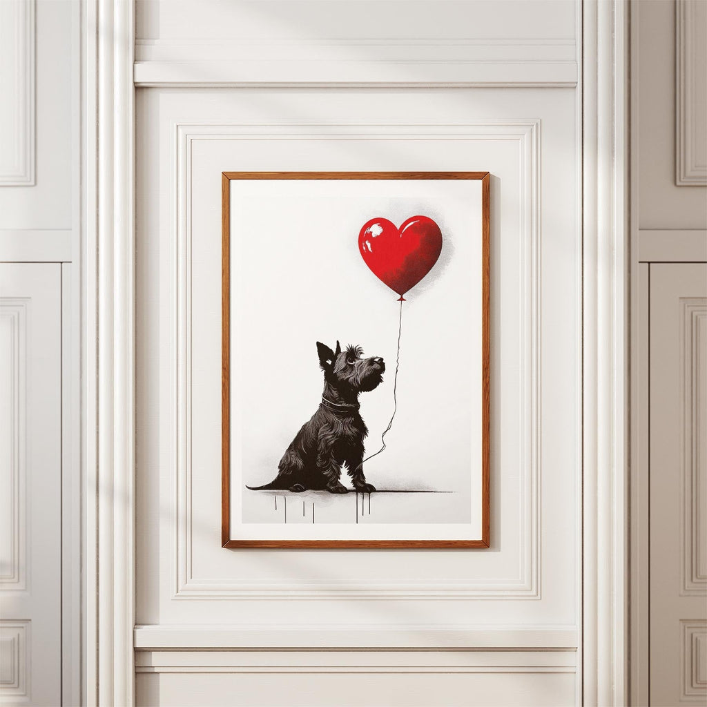 Scottish Terrier DOGSY Series inspired by the Art of Banksy image 3