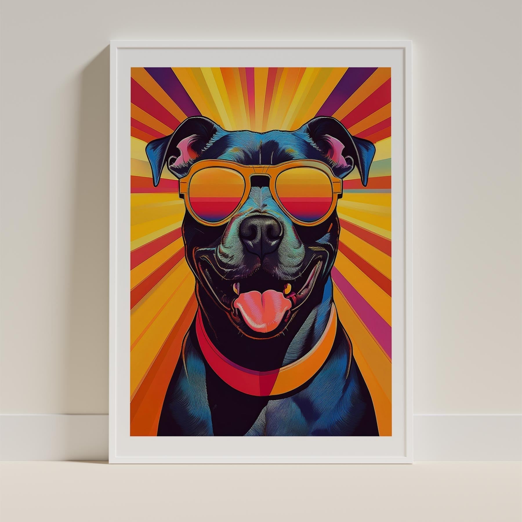 Dog In Colourful Sunnies 14 image 9