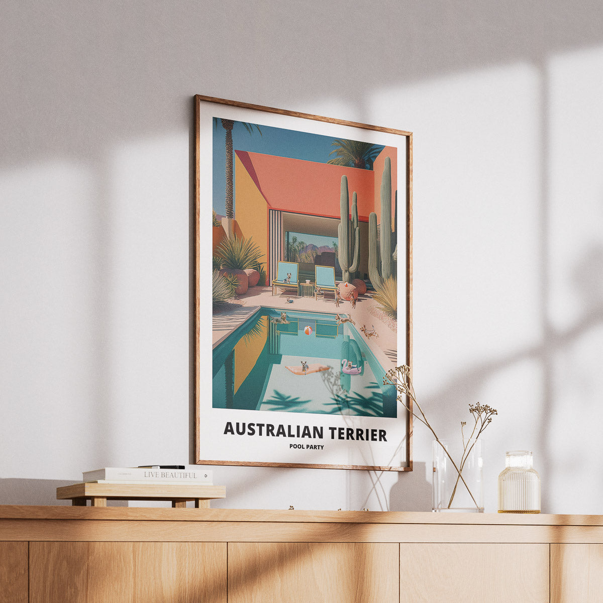 Australian Terrier Pool Party image 6