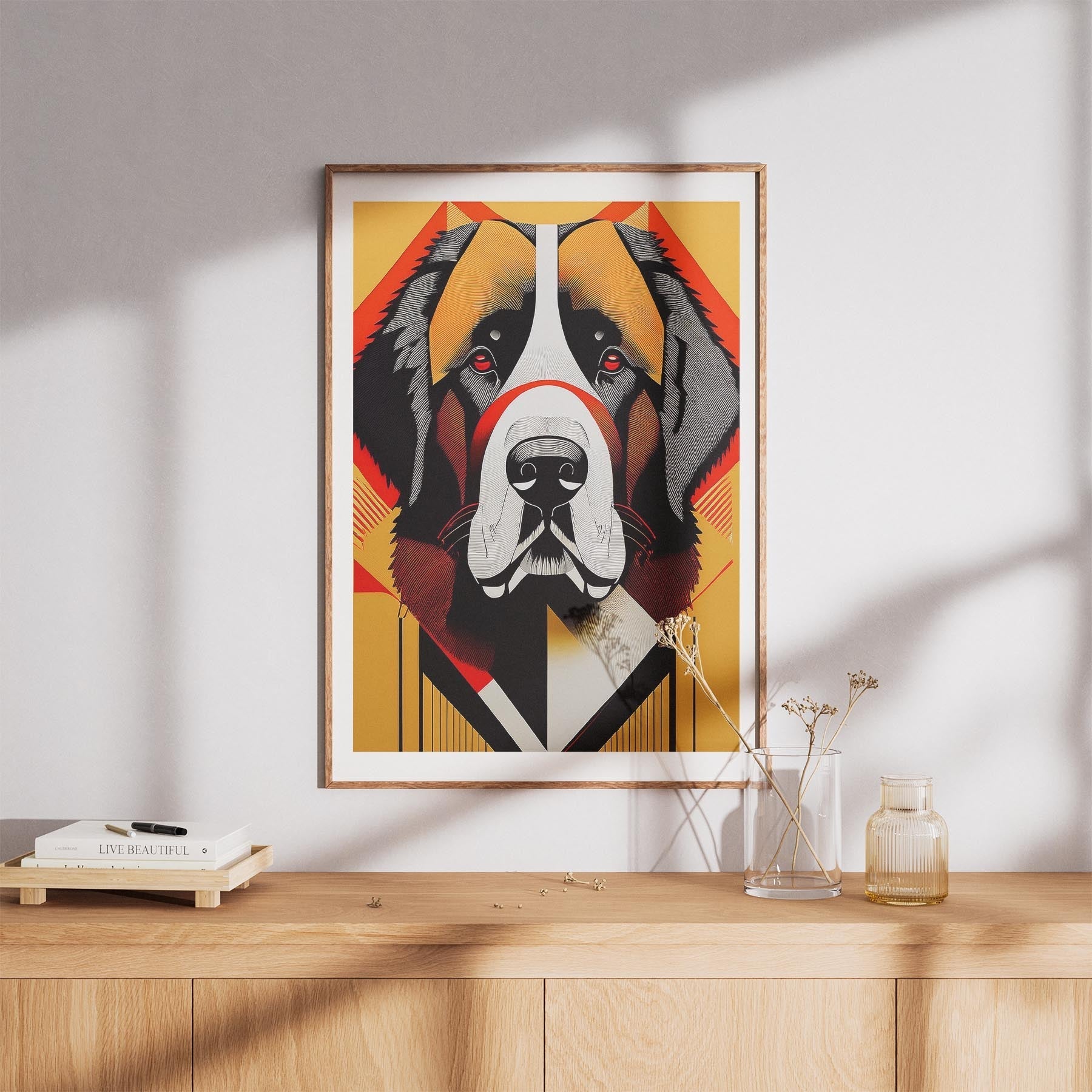 Newfoundland Geometric Orange Series image 8