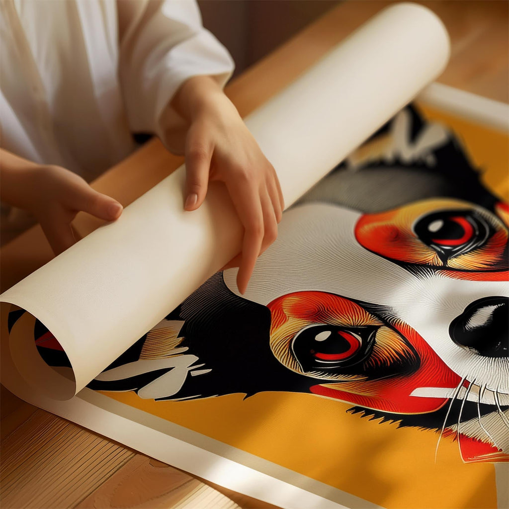 Chihuahua Geometric Orange Series image 1