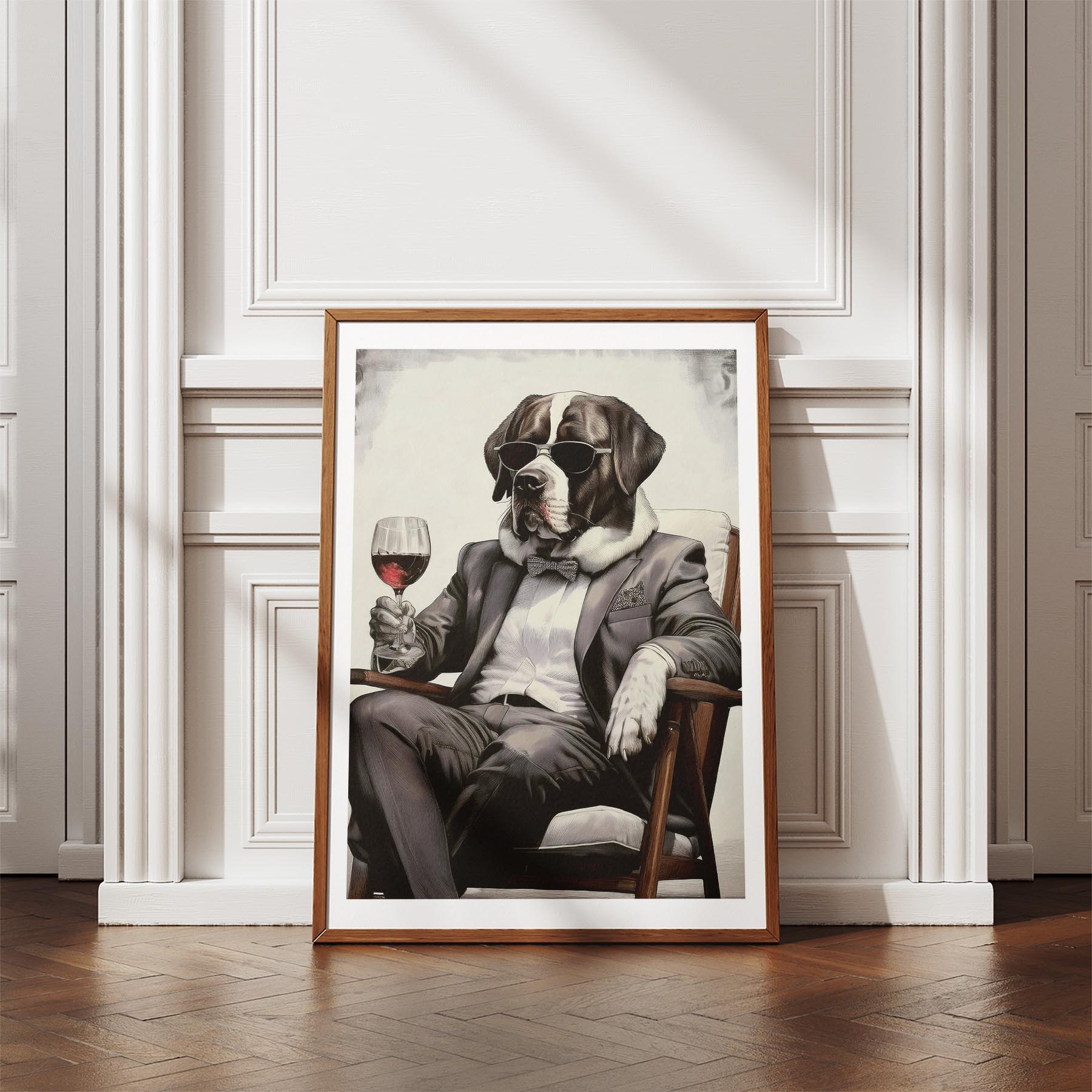 Saint Bernard The Distinguished Gentleman Dog Series image 4