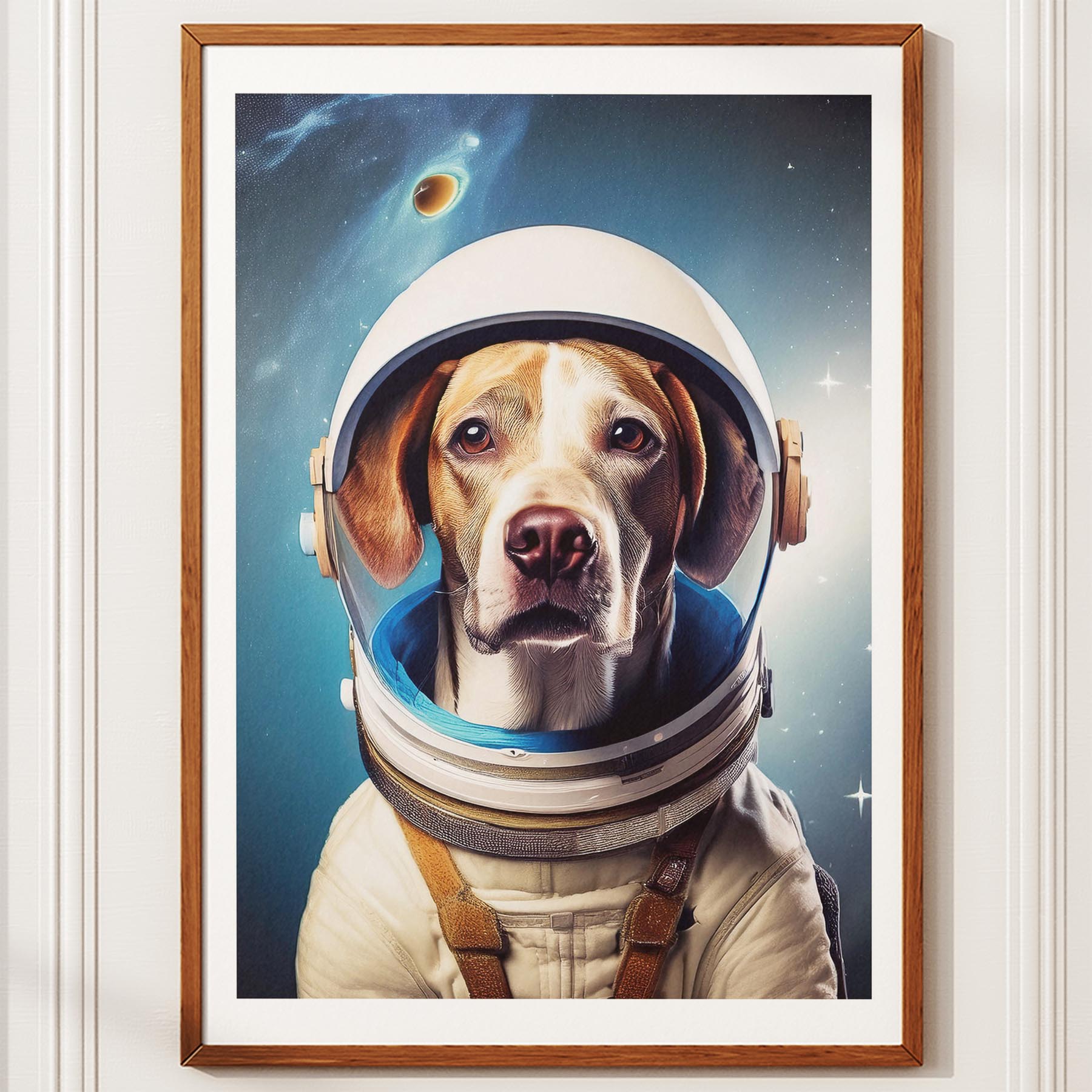 English Pointer Astronaut Dog Series image 10