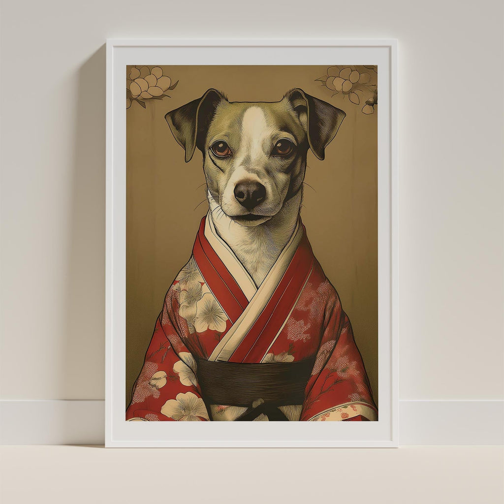 Jack Russell Japanse Kimono Dog Series image 9