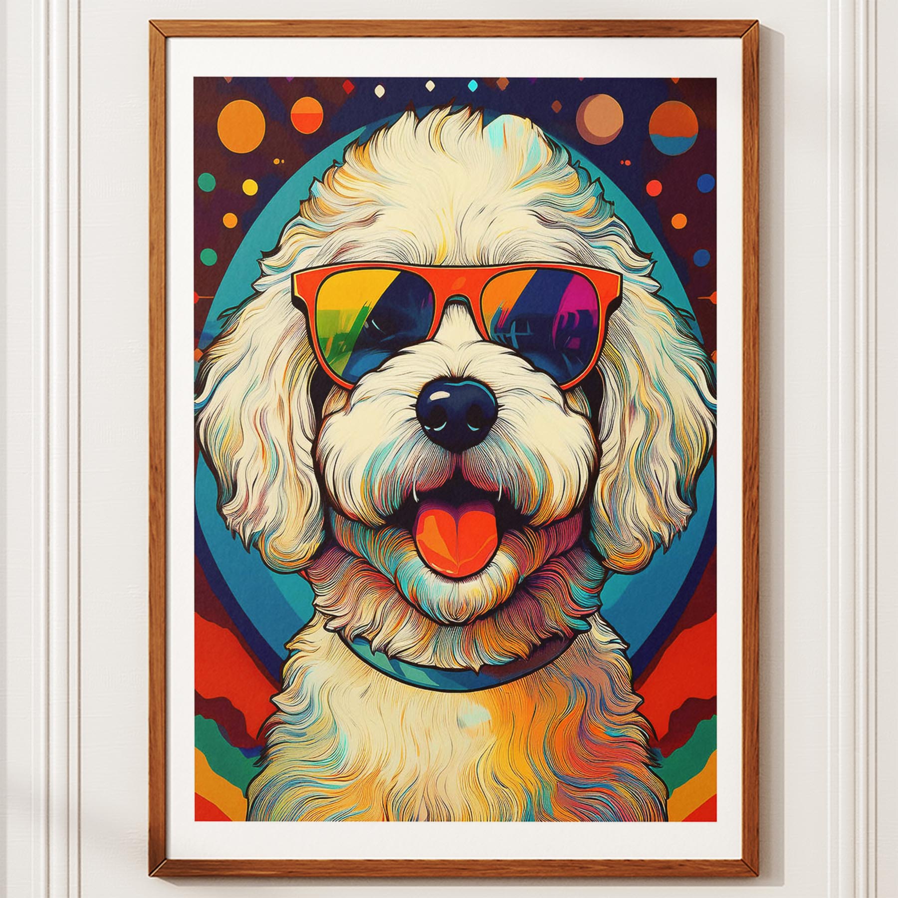 Bichon Frise In Colourful Sunnies 1 image 10