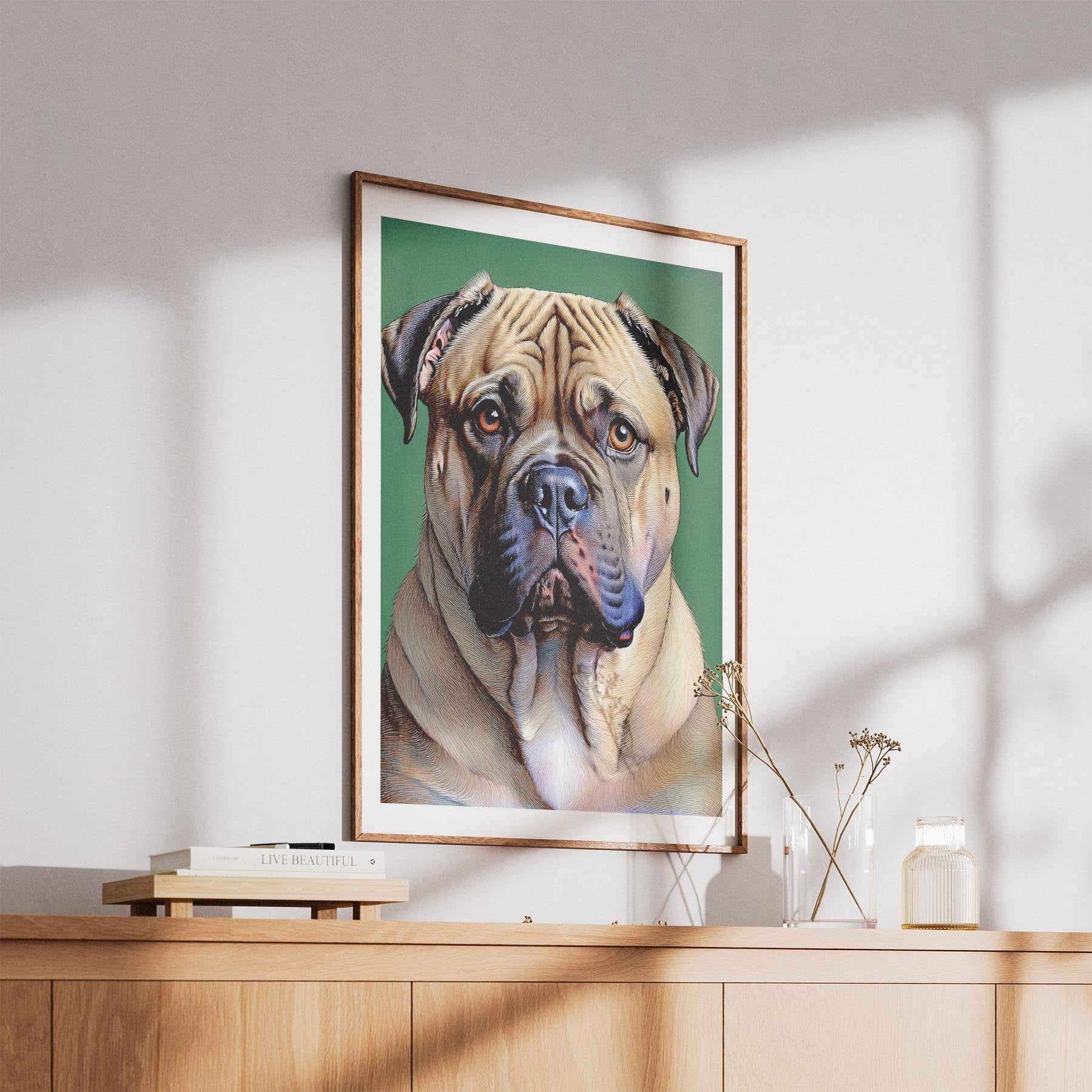 Bullmastiff Green Painted Series image 5