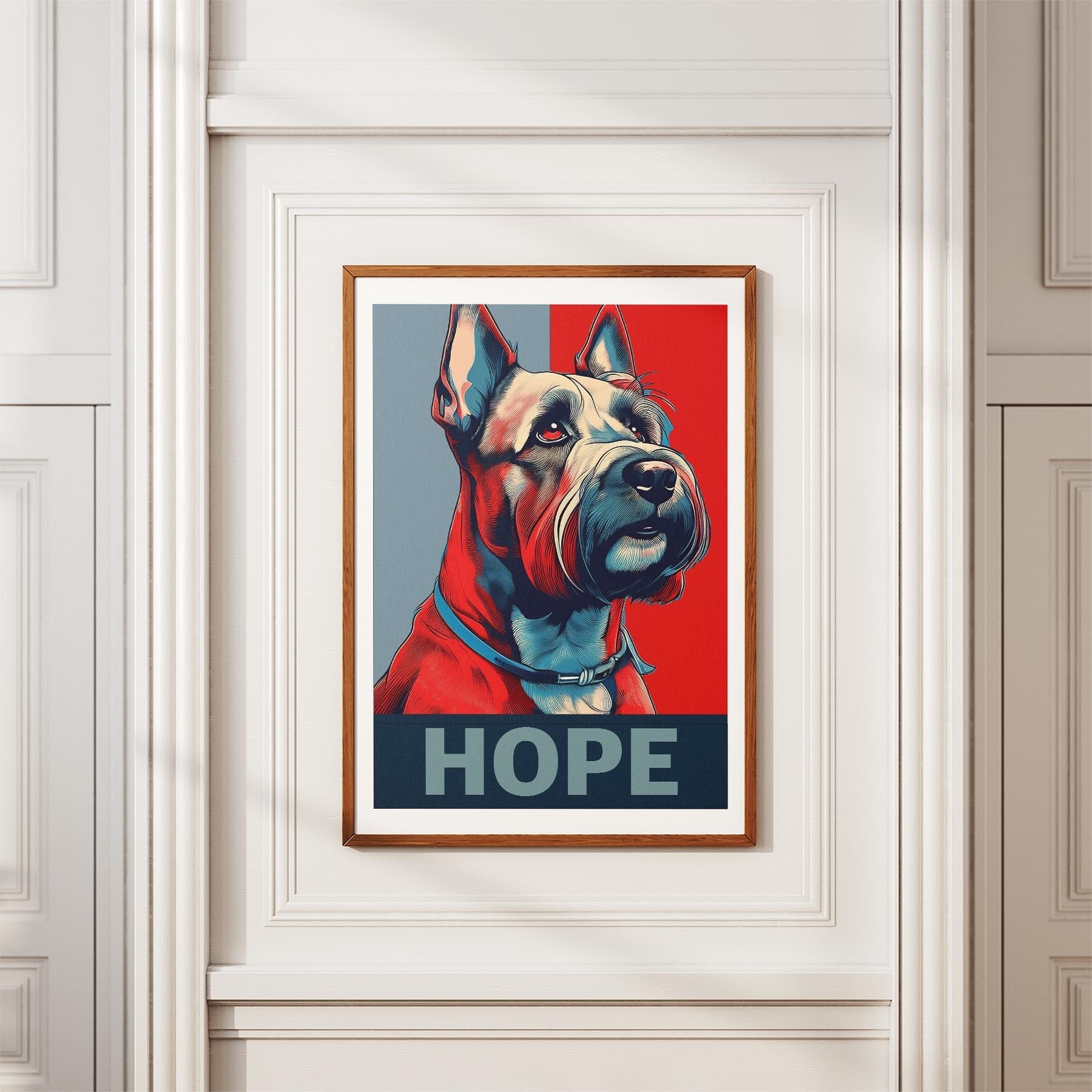 Scottish Terrier HOPE Series Inspired by the Obama Poster image 3