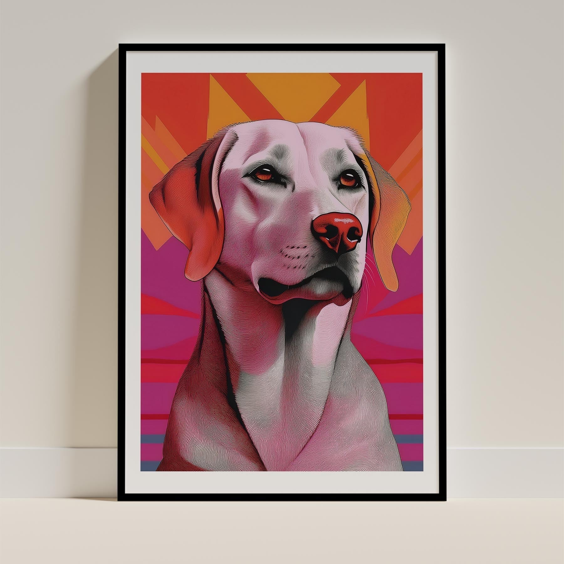 Labrador Retriever Modern Pop Dog Series image 0