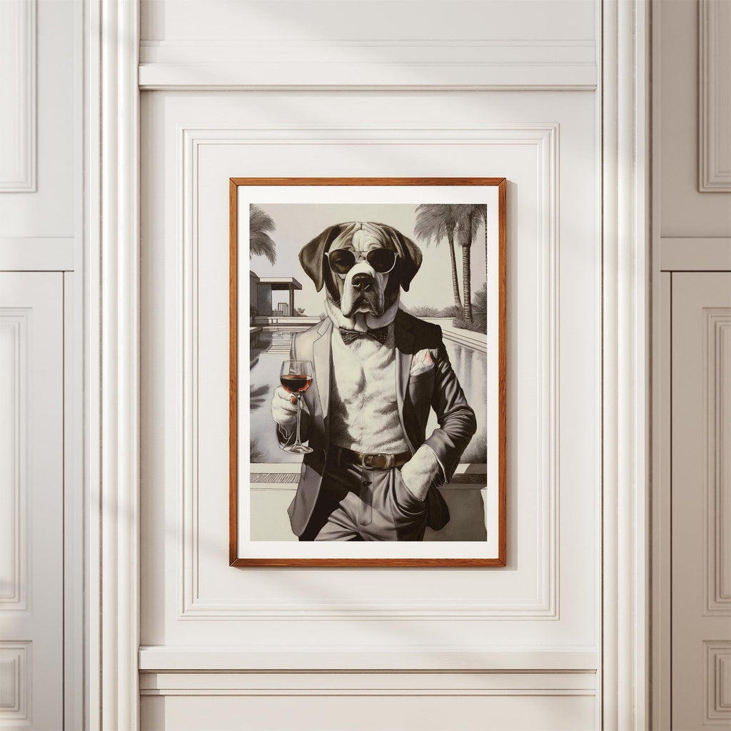 Saint Bernard The Distinguished Gentleman Dog Series image 3
