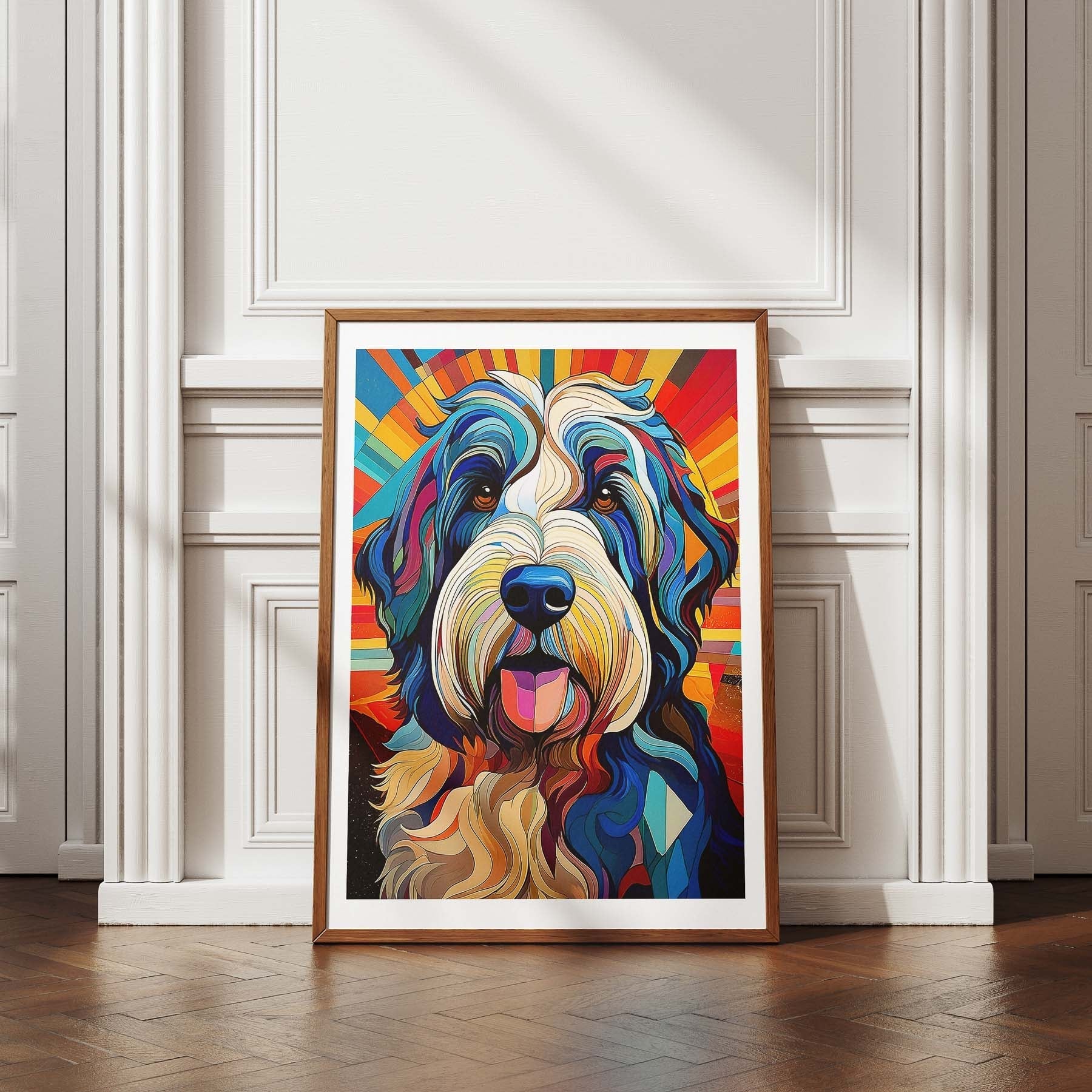 Old English Sheepdog Colour Graphics 1 image 4