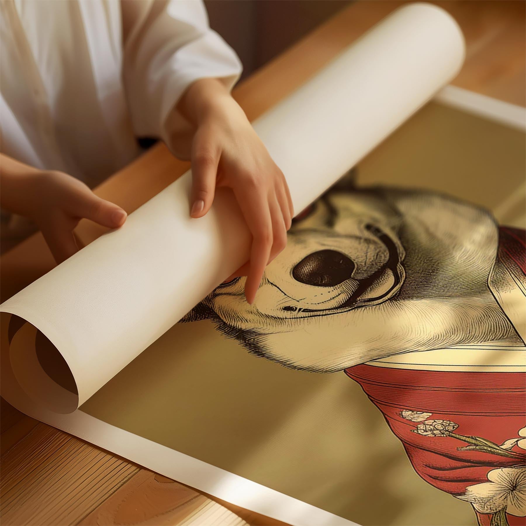 Corgi Japanse Kimono Dog Series image 1