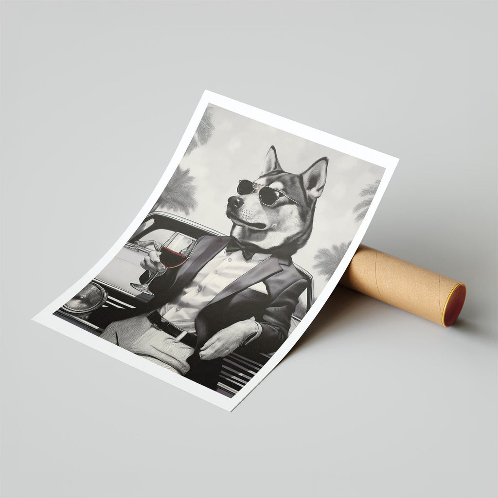 Siberian Husky The Distinguished Gentleman Dog Series image 6