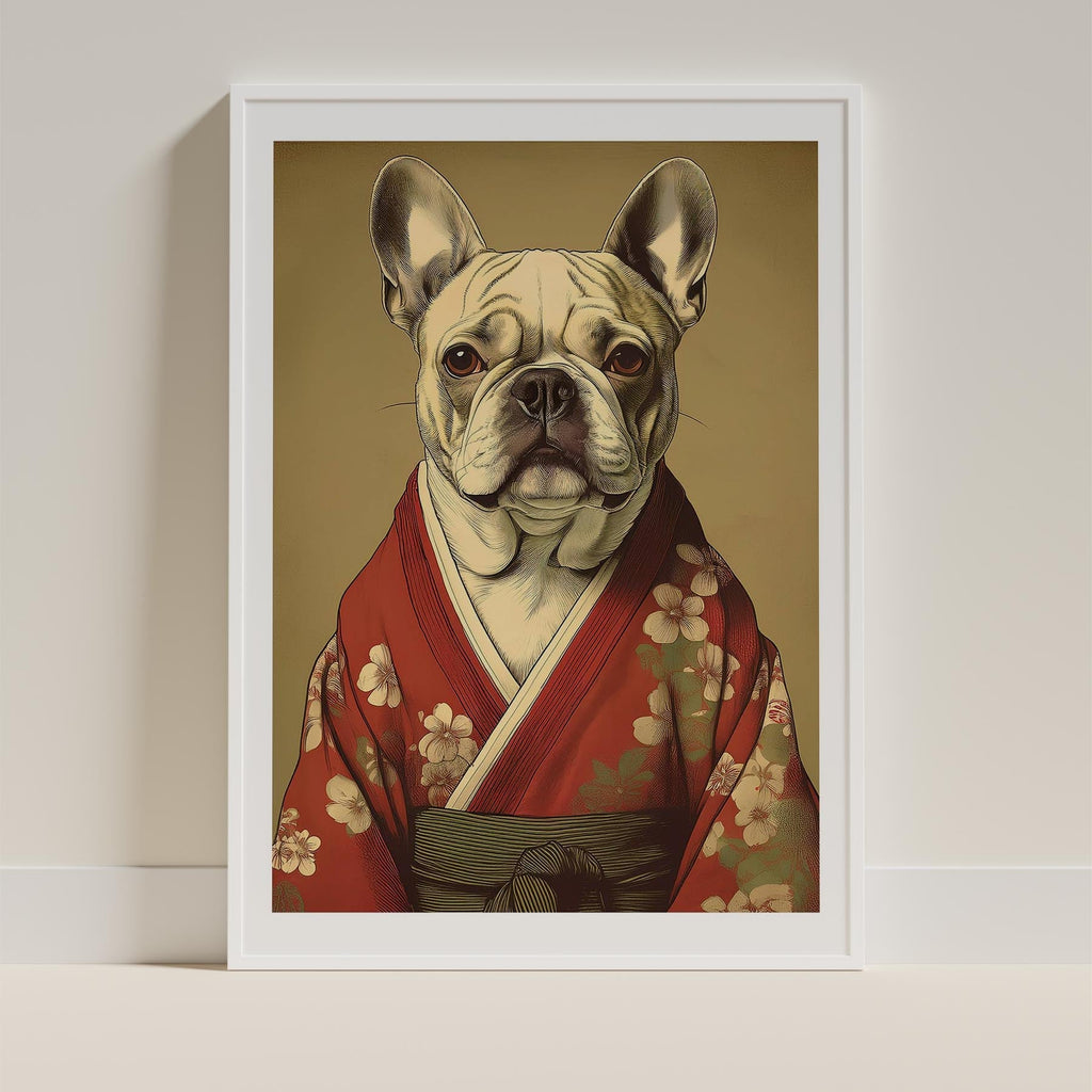 French Bulldog Japanse Kimono Dog Series image 9