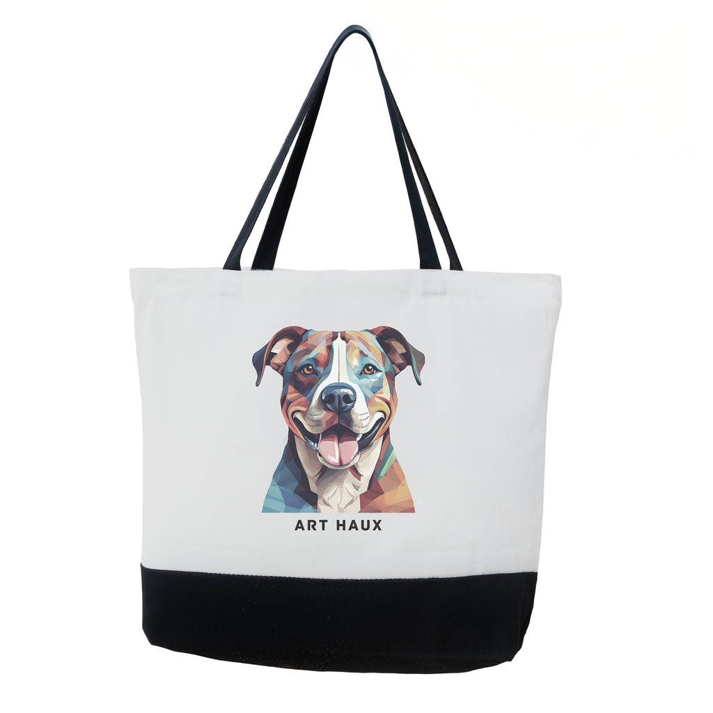 American Staffordshire T Chic Graphic Art Bag image 0