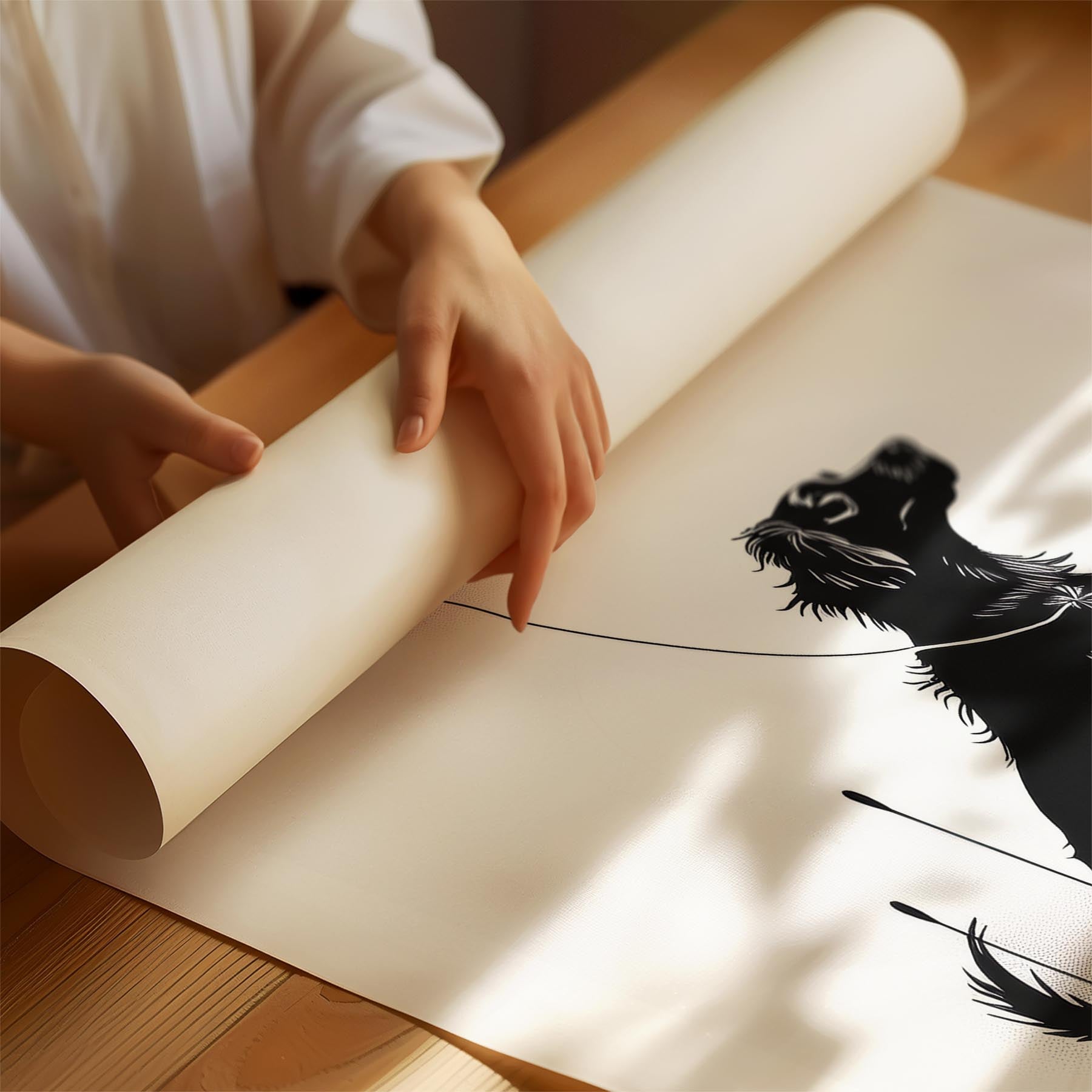 Afghan DOGSY Series inspired by the Art of Banksy with text Dogsy image 1