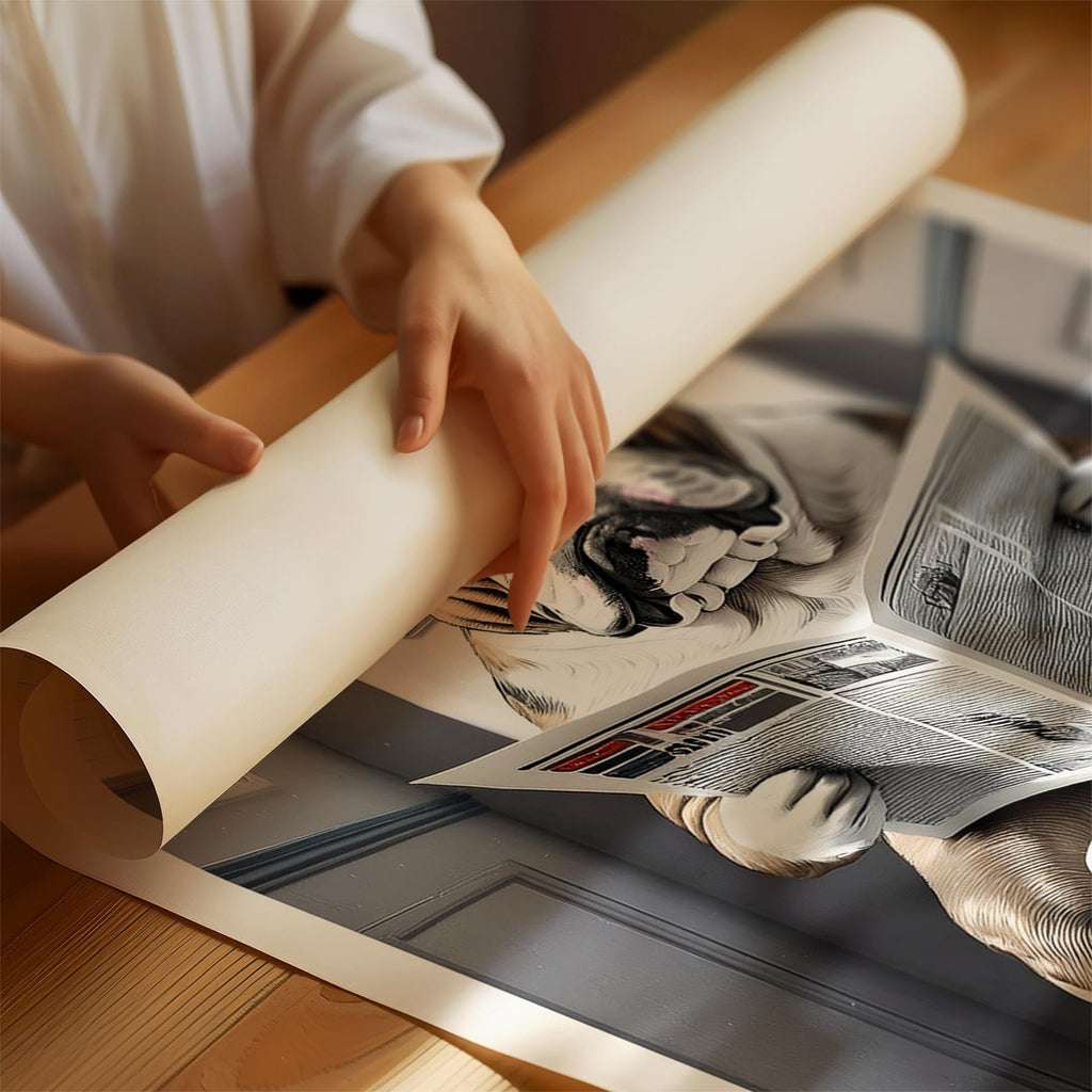 Bulldog Toilet Humour Dog Series 7 image 1