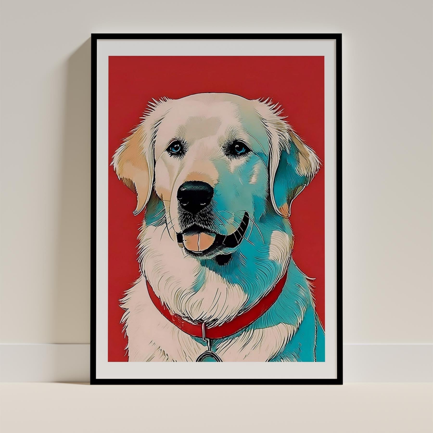 Golden Retriever Red Dog Series image 0
