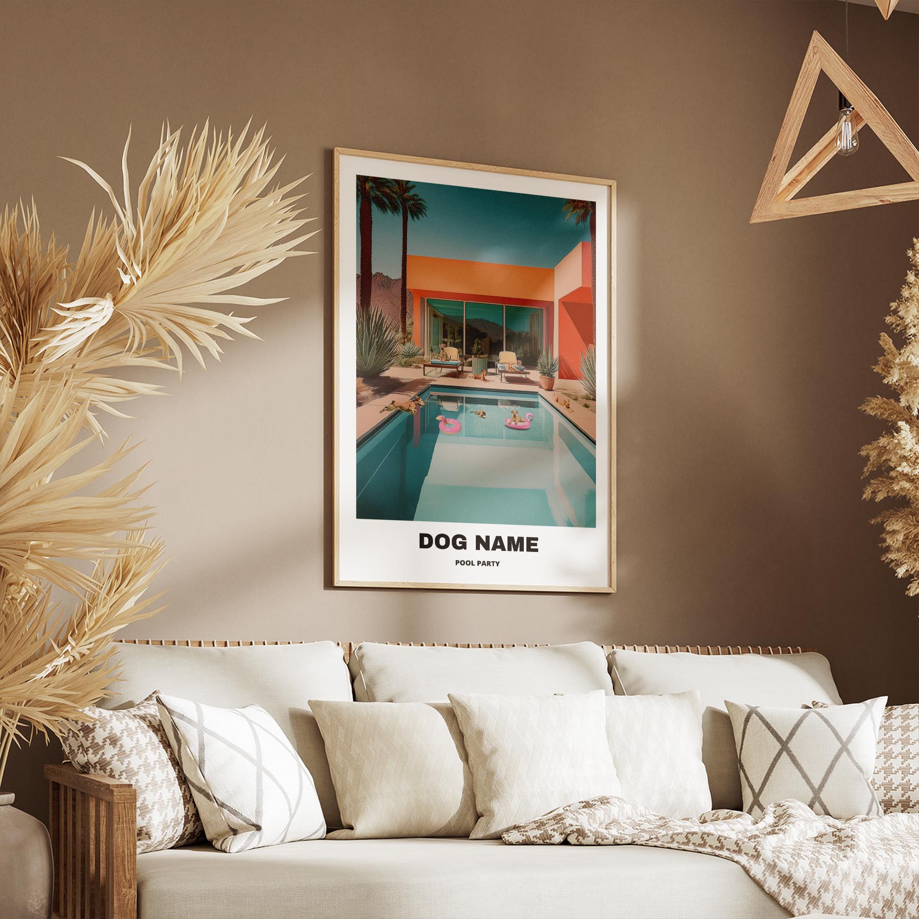 Irish Terrier Custom Pool Party WITH TEXT image 9