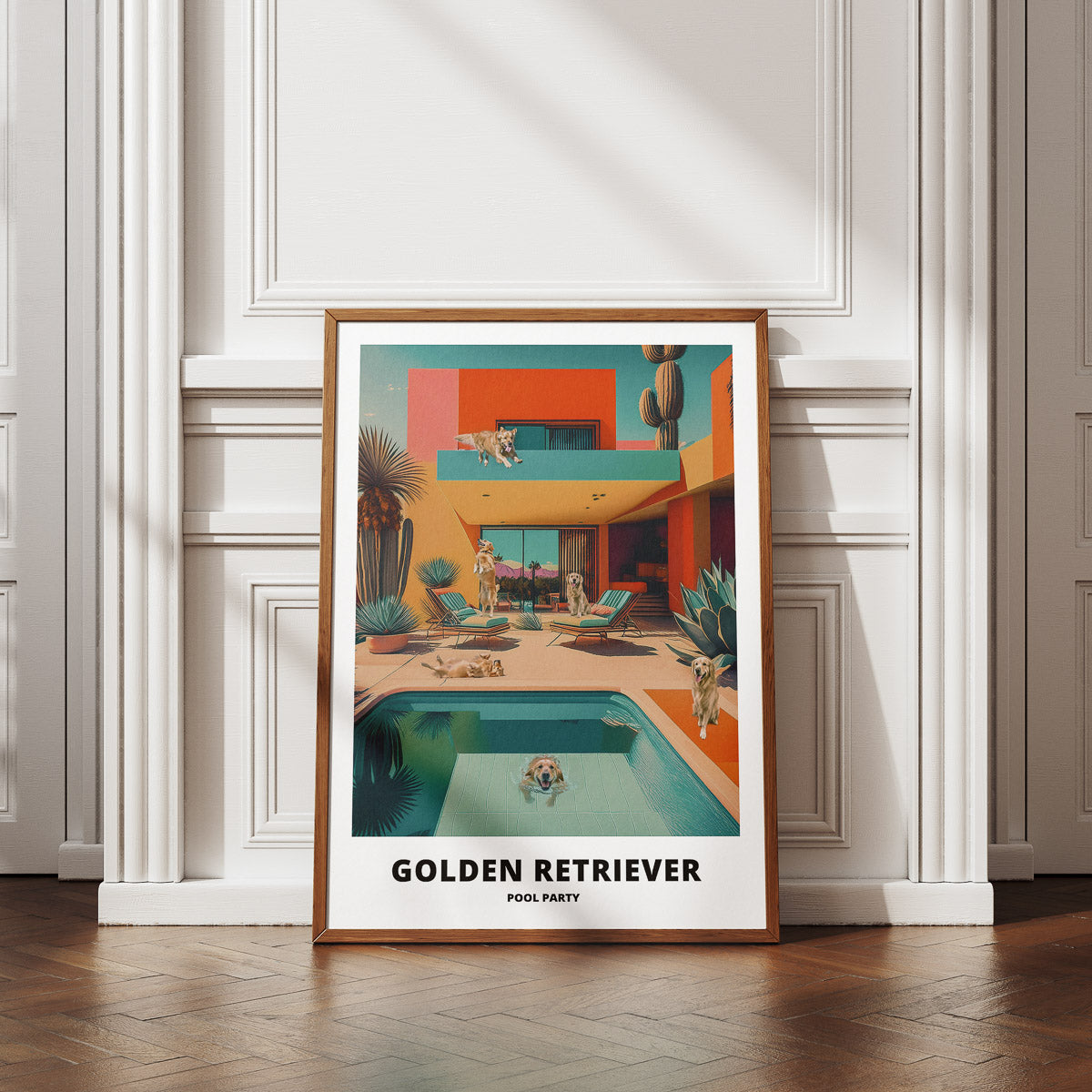 Golden Terrier Pool Party image 4