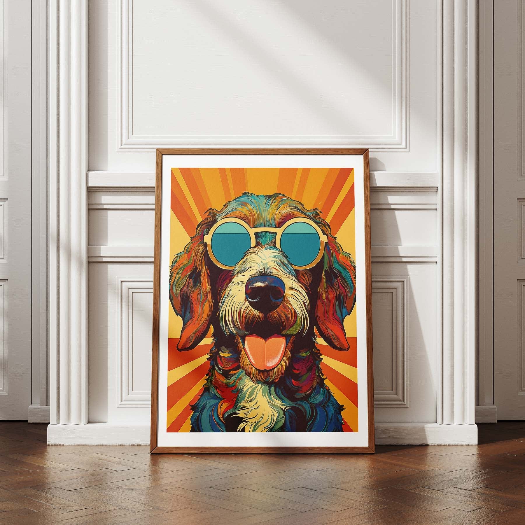 Otterhound In Colourful Sunnies 1 image 4