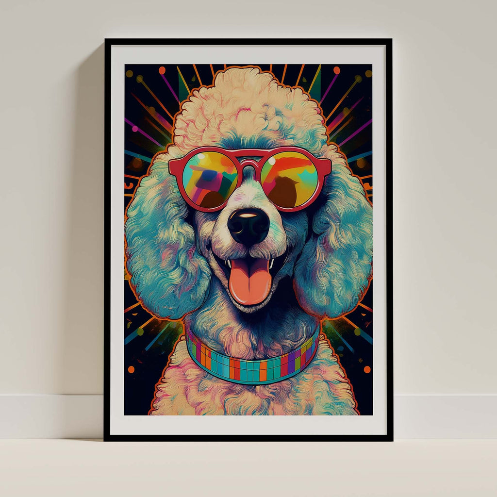 Poodle In Colourful Sunnies 2 image 0