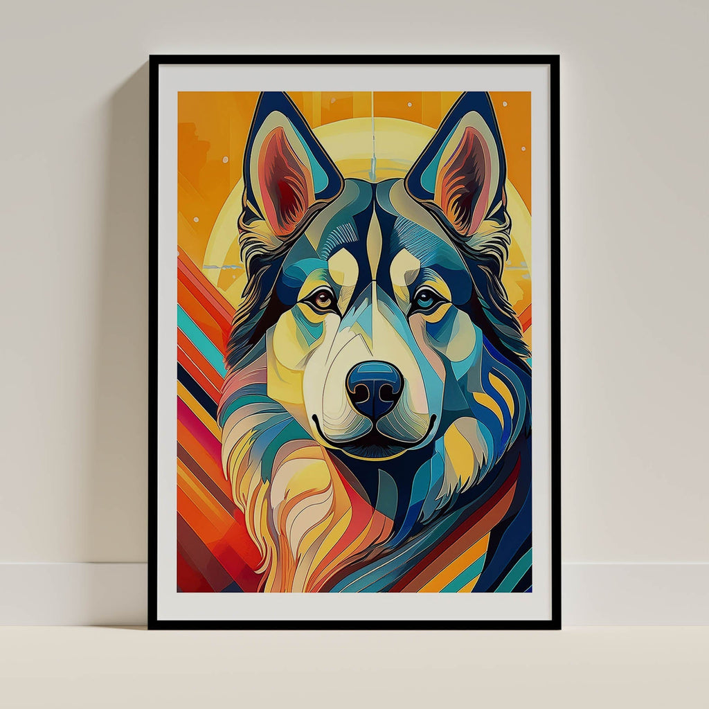 Alaskan Malamute Colour Graphics 1 image 0