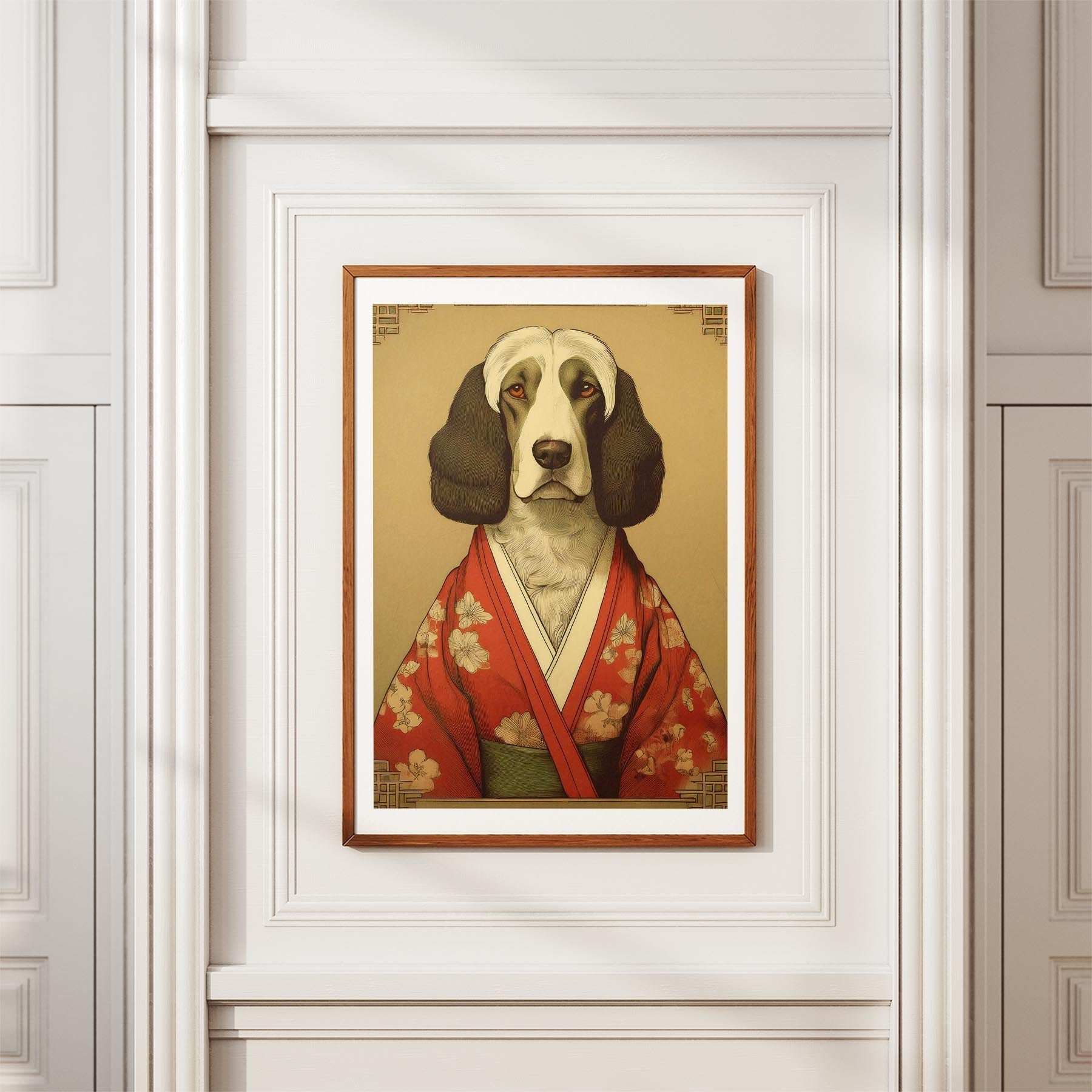 Smithfield Sheepdog Japanse Kimono Dog Series image 3
