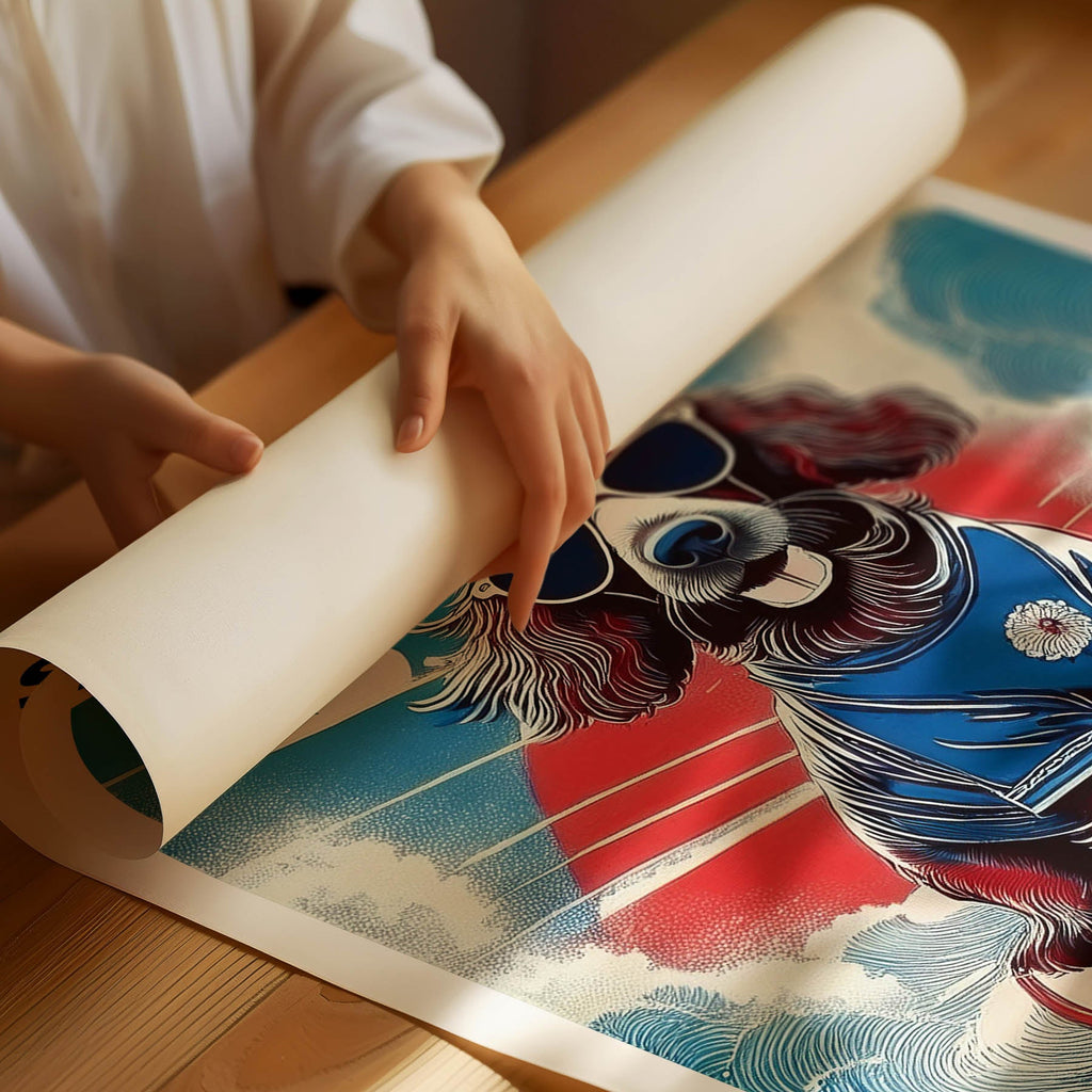 Irish Setter Hokosai Surfer Dogs 1 image 3