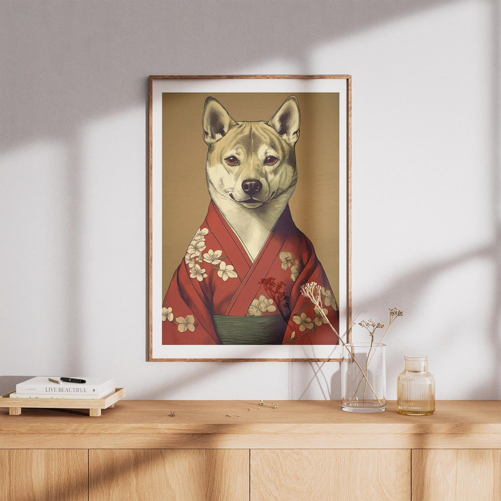 Shiba Japanse Kimono Dog Series image 8