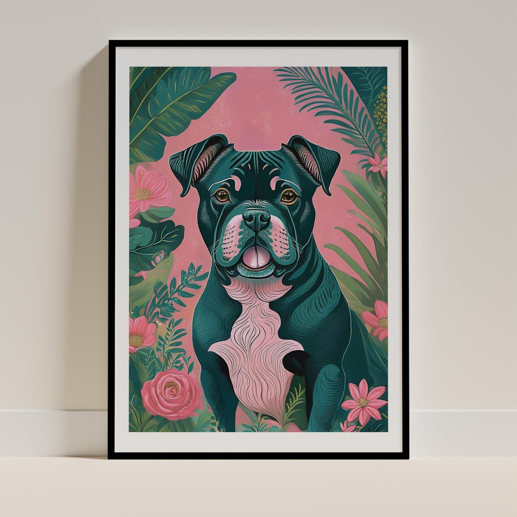 Bulldog Flowery Dog image 11