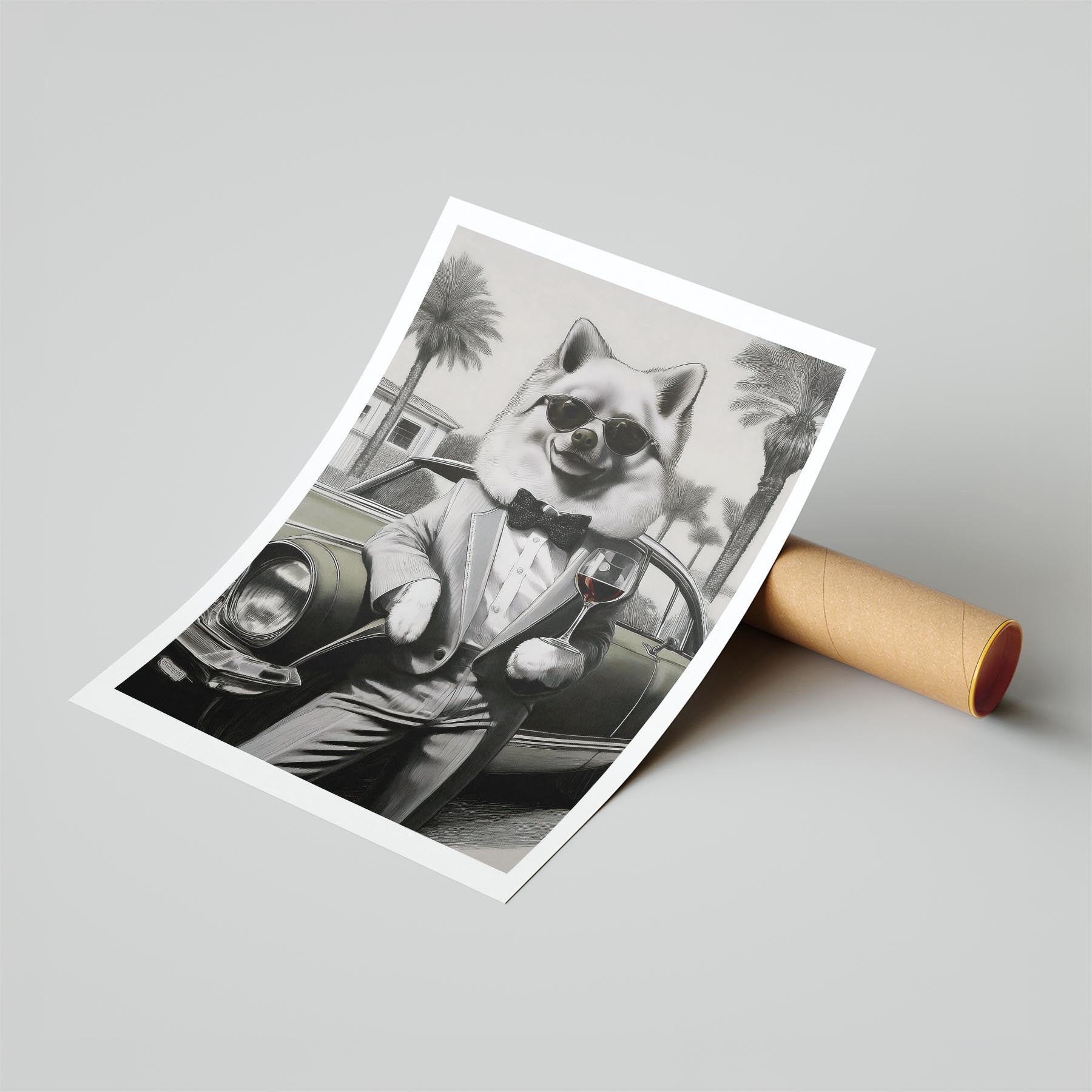 Pomeranian The Distinguished Gentleman Dog Series image 6