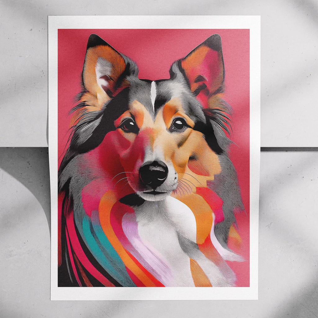 Shetland Sheepdog Modern Pop Dog Series image 7