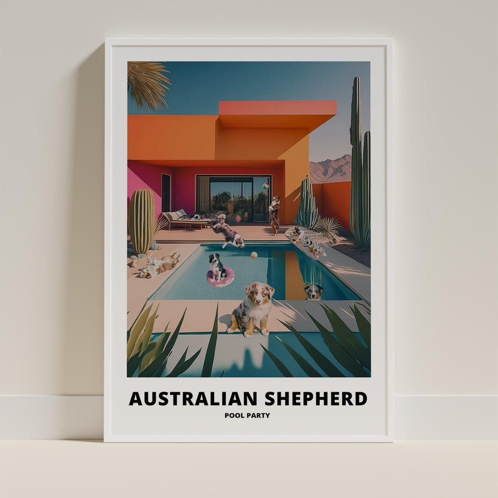 Australian Shepherd Pool Party image 10