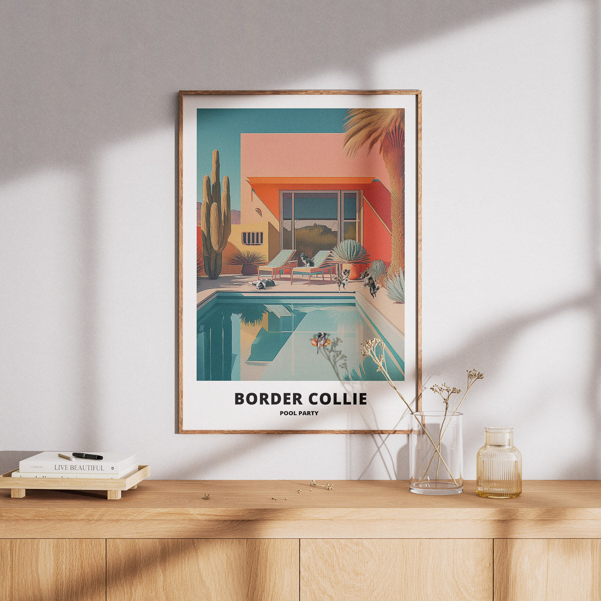 Border Collie Pool Party image 8