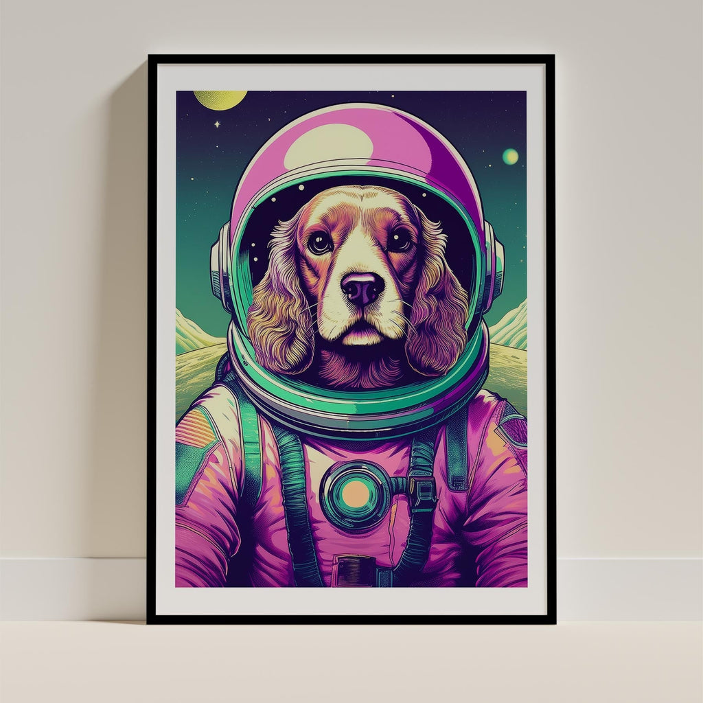 Cocker Spaniel Space Dogs Series image 0
