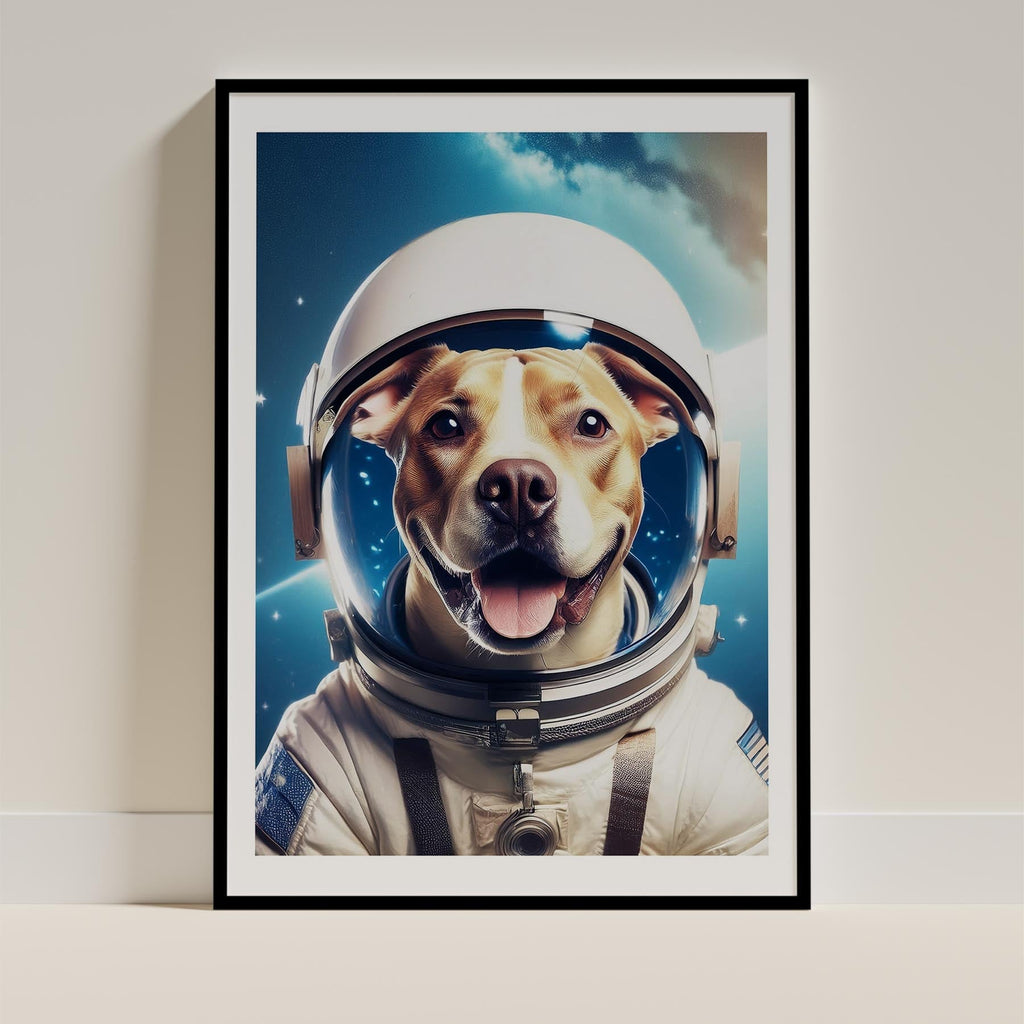 American Staffordshire Terrier Astronaut Dog Series image 11