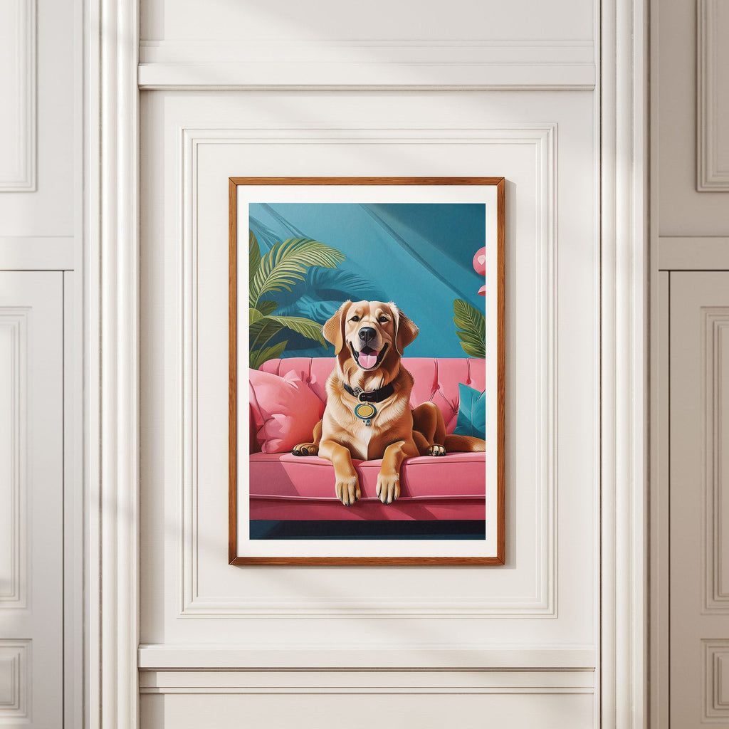 Labradore Just Lounging Around image 2