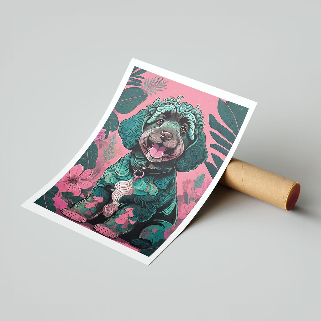 Cavoodle Flowery Dog image 7