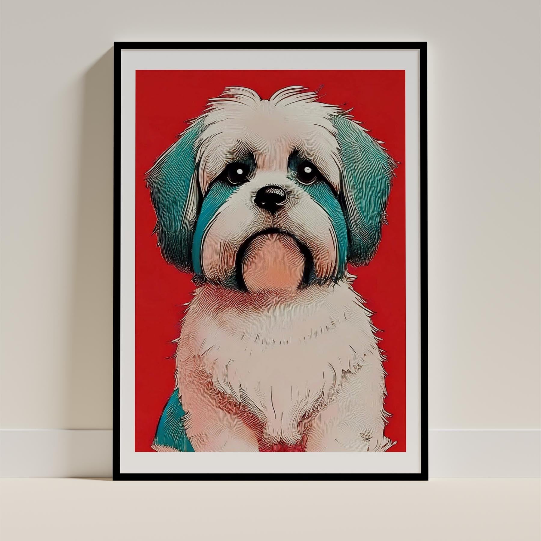 Shih Tzu Red Dog Series image 0