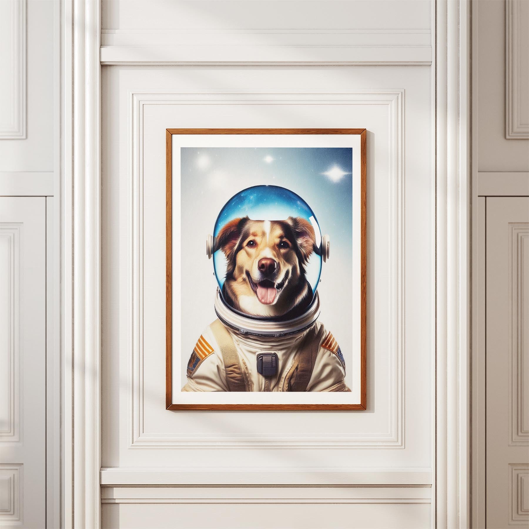 Border Collie Astronaut Dog Series image 3