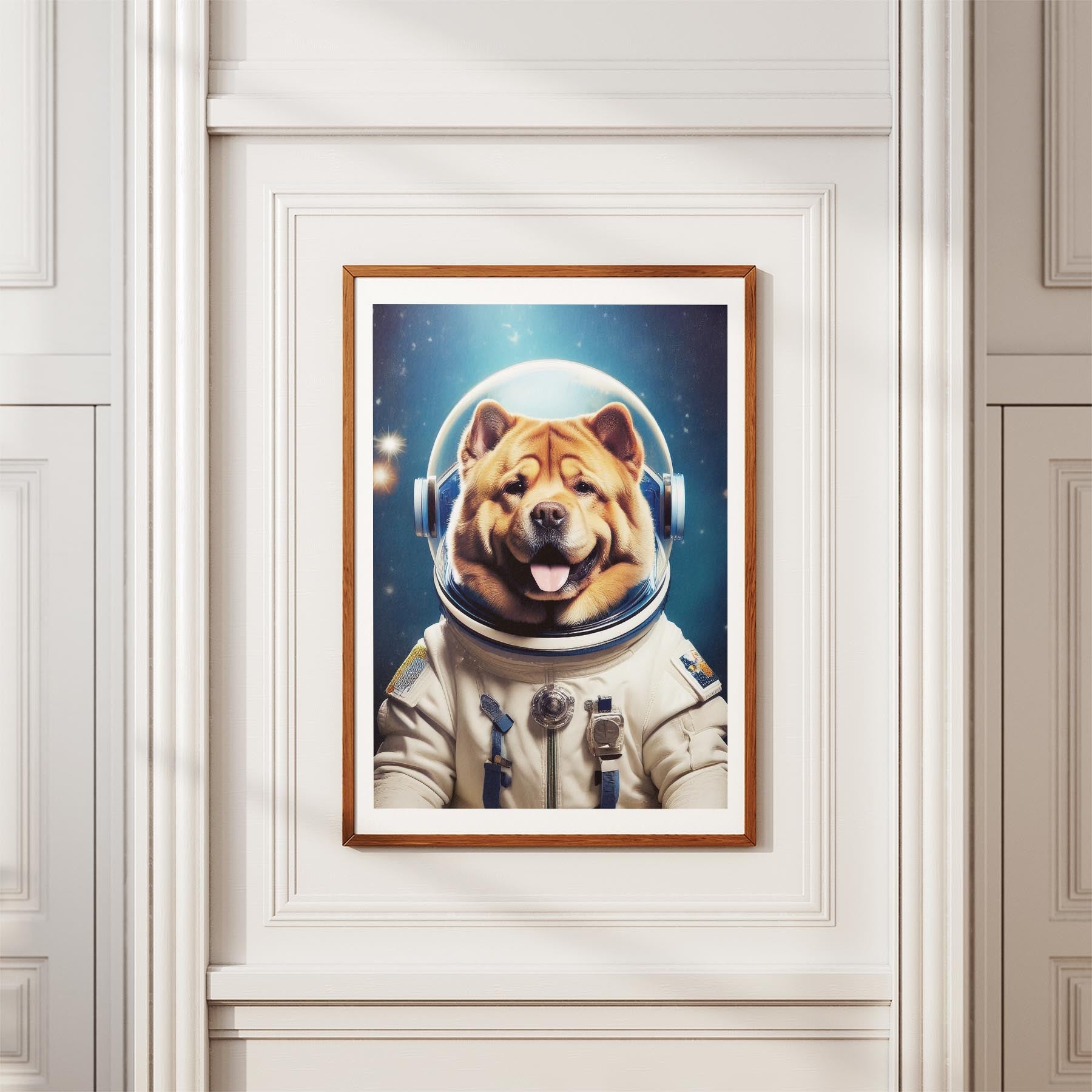 Chow Chow Astronaut Dog Series image 3