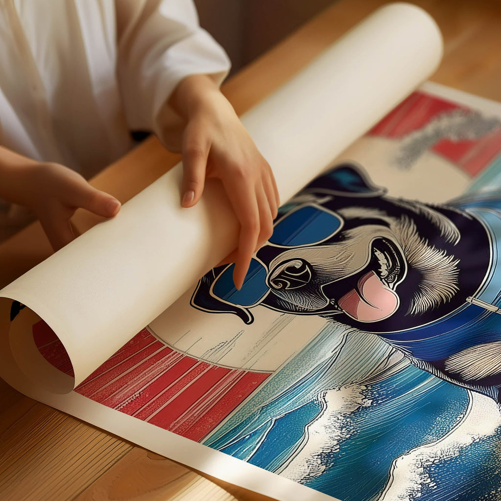 Rottweiler Hokosai Surfer Dogs 1 image 3