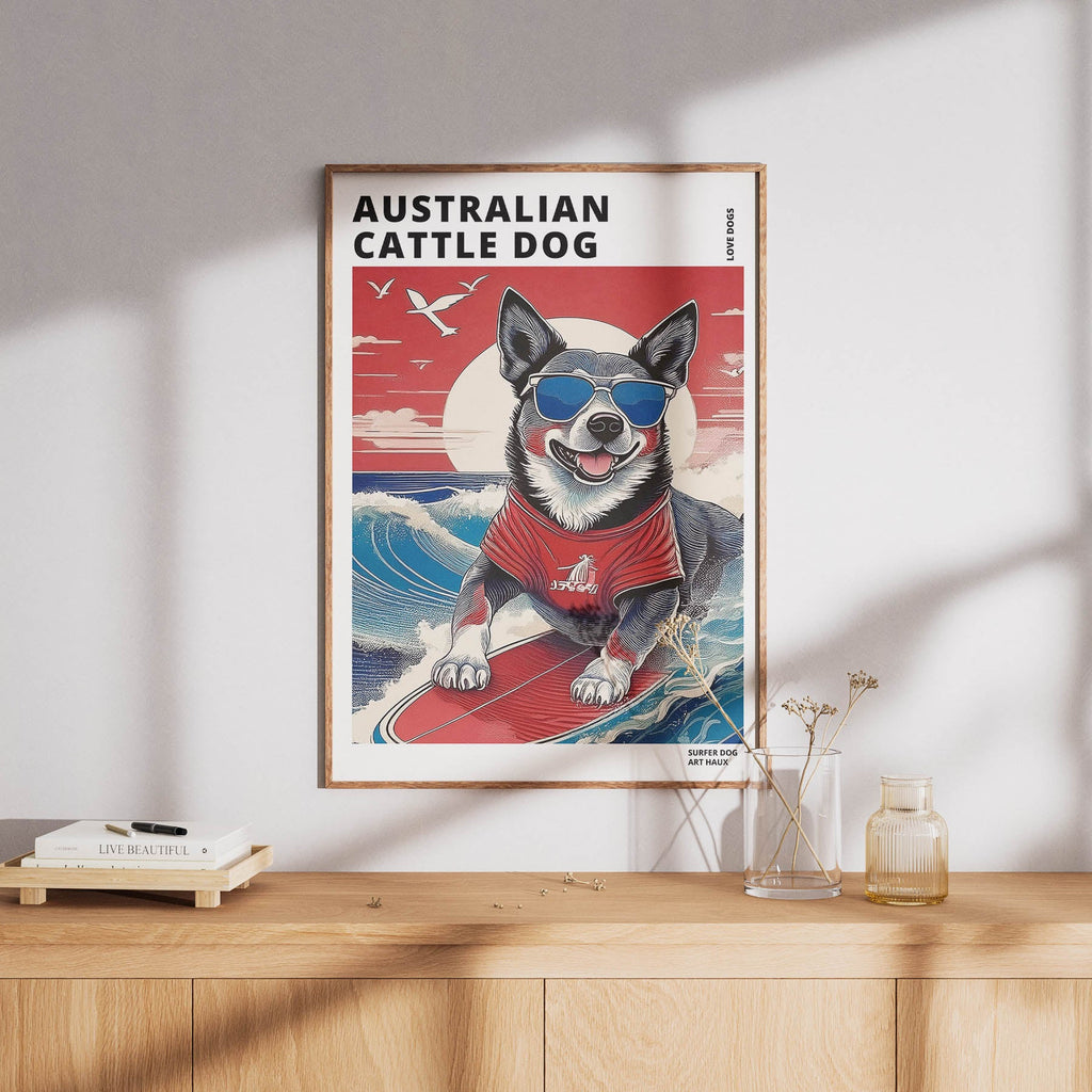 Australian Cattledog Hokosai Surfer Dogs 1 image 8