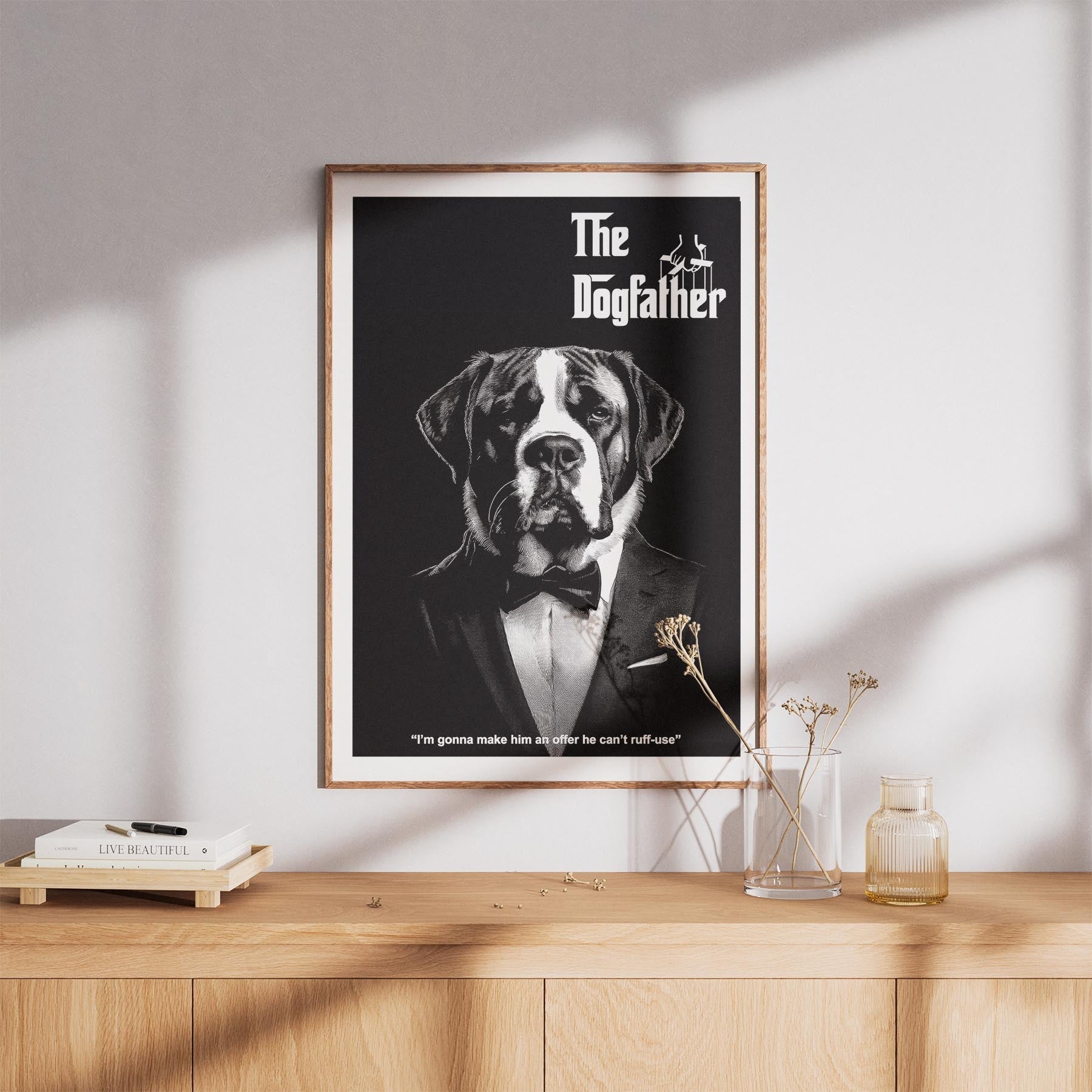 Saint Bernard Mafia Dog Series image 8