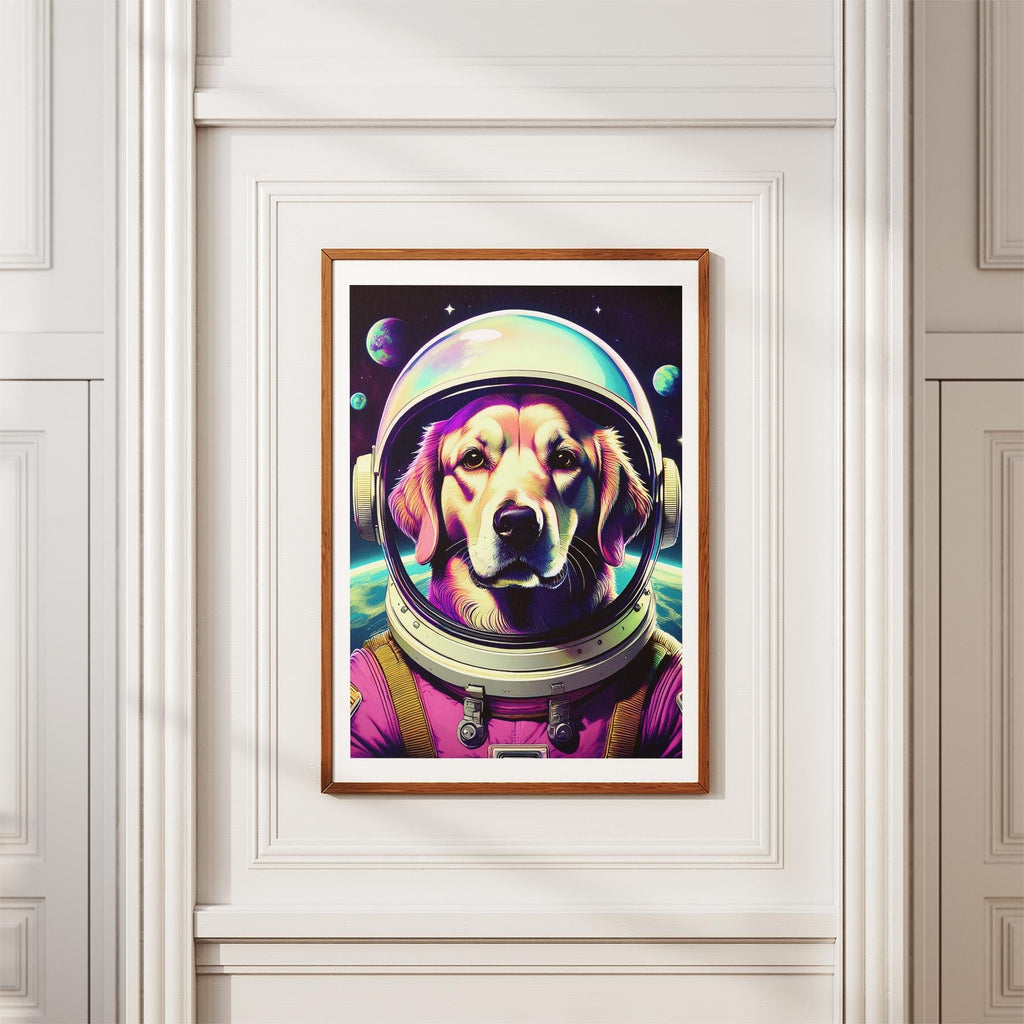 Golden Retriever Space Dogs Series image 3