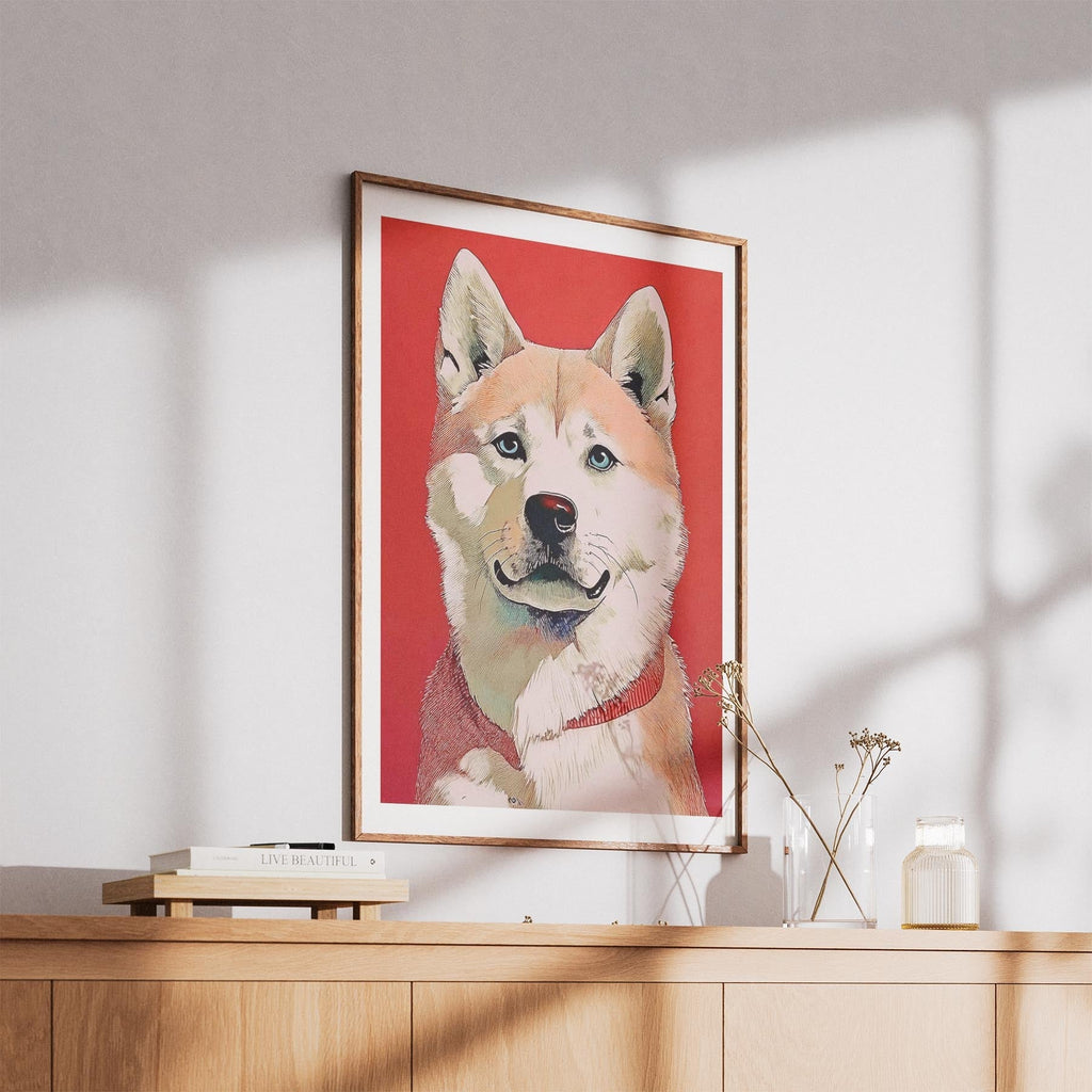 Akita Inu Red Dog Series image 5