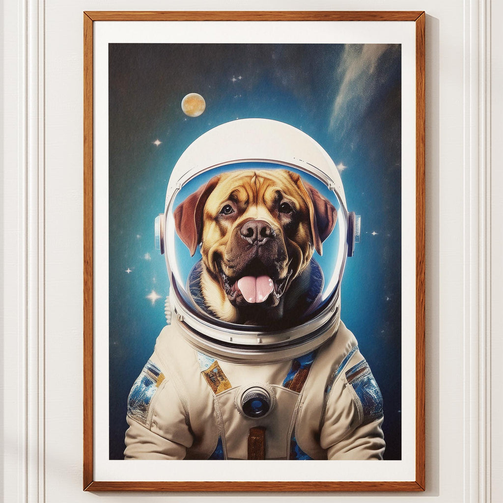 Mastiff Astronaut Dog Series image 10