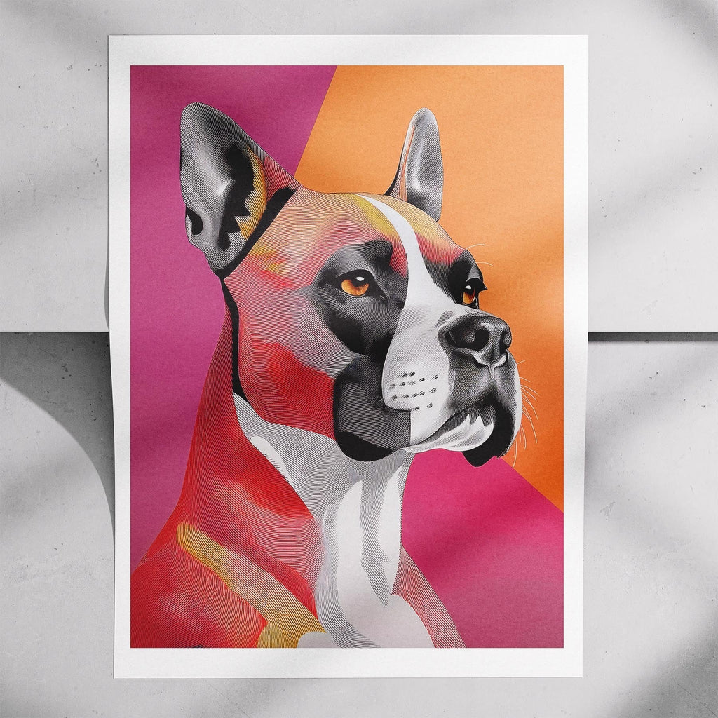 Boxer Modern Pop Dog Series image 7