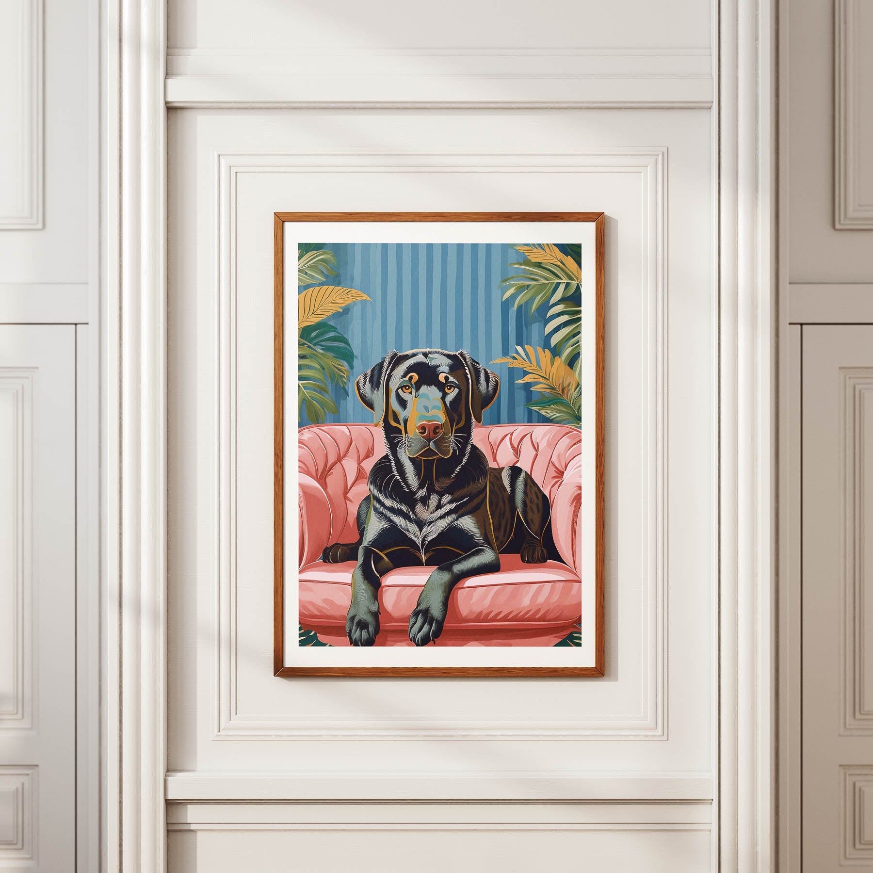 Labrador Retriever  Just Lounging Around image 2